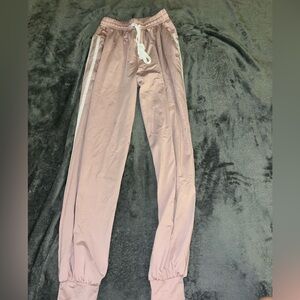 Light pink joggers
